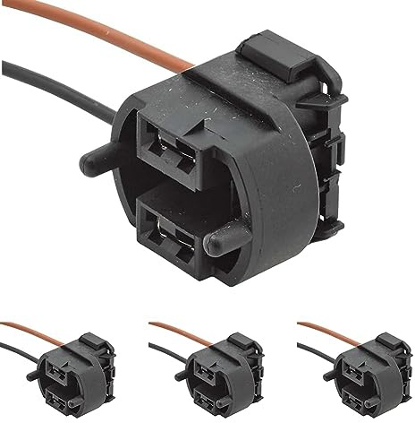Hella - Stecker - Halogen - H7-8KB 193 607-001 (Packung mit 4)