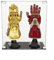 icuanuty Acryl-Vitrine für LEGO Marvel 76191 Infinity Gauntlet & für LEGO 76223 Nano Gauntlet, staubgeschützte Aufbewahrung und Organisation der Displaybox für LEGO Modell, Größe: 30 x 15 x 40 cm