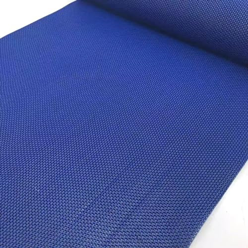 Tappetino drenante Tappetini da cucina commerciale Tappetino da piscina Tappetino da bagno Tappetino cavo in rete di PVC spesso 4,5 mm for aree umide Tappetino da patio for ristorante ( Color : Blue ,