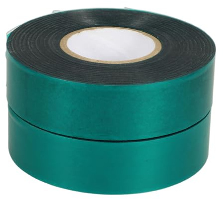 Yardwe 2rolls Garden Branch Binding Tape Stretchy Plant Tie Tapes for Outdoor Plant Tying Convenient Green Garden Wire