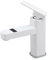 Vinnyooc Grifo de Lavabo, G1/2 Grifo de Lavabo Cuarto de Baño, Mezclador de Lavabo de Palanca Sola con Pantalla Digital LED Pantalla de Temperatura 0-99°C para Cocinas, Duchas