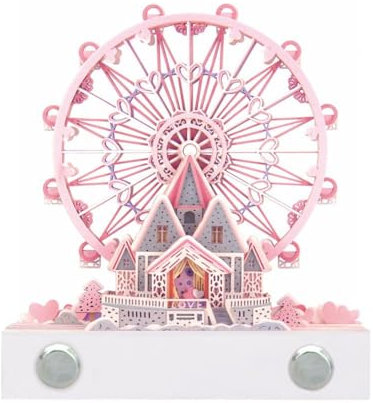 3D Riesenrad-Notizblock, dreidimensionale Ornamente, Papierblock, Urlaubsschnitzerei, Haftnotiz, Antihaftbeschichtung, U4F0