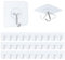 CNMTCCO Haken Selbstklebend,30 Stück selbstklebende Haken transparent,No Drilling (Max 10 kg), Waterproof and Oil-Proof Multi-Purpose Adhesive Hooks, for Towel, Coat, Keys and.