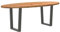 Generisch Esstisch Hell220x100x74 cm Massivholz Eiche Oval,jiangboyue-3305361