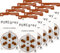PUREgrey Hearing Aid Batteries Type 312-Pack of 60 Hearing Aid Batteries Designed for Highest Performance - Pack of 10 Blister Packs of 6 Hearing Aid Batteries - PR41 Colour Code Brown 1.45 Volt