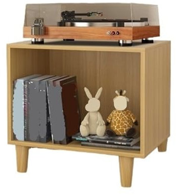 CHUNXVLI Schallplattenständer Schallplattenschrank, Einfaches Sofa, Seitenschrank, Zeitschriftenschrank, Schrank for Zuhause Schallplatten Halter