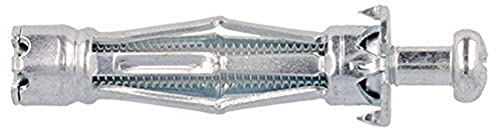 Molly M16115-XJ Chevilles métalliques à expansion avec Vis m5, Gris, Set de 25 pièces
