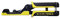Klein Tools VDV211-100 - Crimpadora de compresión coaxial de alcance extendido F, BNC, y conectores RCA