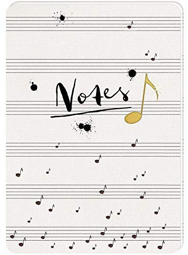 Notizhefte DIN A5 - All about music: 6 x 2 Ex. im Sortiment