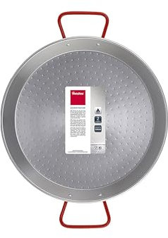 Metaltex - Paellera Acero Pulido 3 Raciones 28 cm
