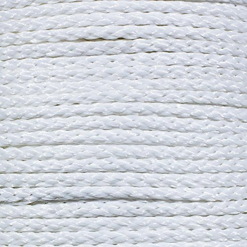 Polypropylen-Seil, Hohlgeflecht, 1,5 cm, 1,5 m, Weiß