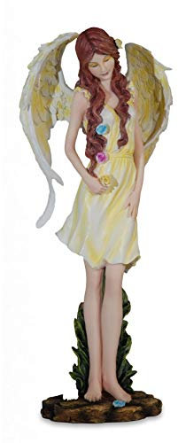 Les Alpes Ange Cioliel, collection Guardian Angels – Amour pour les détails, figurine peinte à la main, hauteur 35 cm – Découvrez la magie