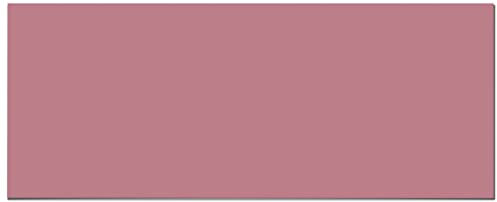 Panorama Spritzschutz Glatt Rosa 60x300 cm - Küchenrückwand Platte - Küchenwand - Küche Selbstklebend