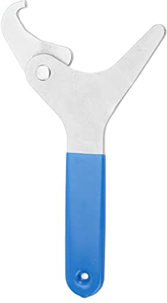 Fydun Clé à Molette, Ajustable Mâchoire Crochue Antidérapant Acier Clé à Molette pour Amortisseur de Moto Pour Colliers à Ressort de 35 Mm à 75 Mm