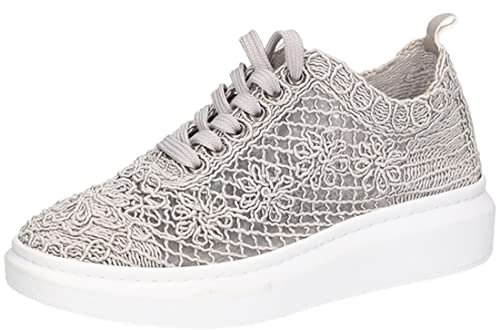 MUSTANG Damen 1468-301 Schnürhalbschuh, Hellgrau, 37 EU