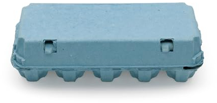 eivolution EcoPack Eierkartons - 20-Stück-Set für Hühnereier S, M, L - Biologisch Abbaubar und Stapelbar