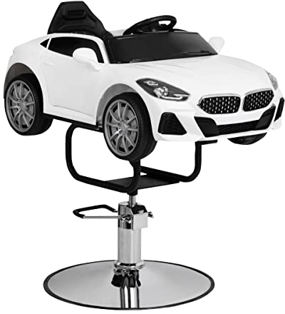 i Beauty Friseurstuhl für Kinder Friseursessel Kinderstuhl Auto Sportwagen