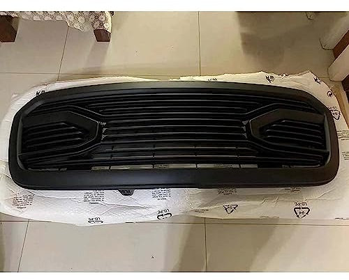 BEROZA Front Kühlergrill Ersatz, für Dodge Ram 1500 2013-2018 Frontstoßstangenmaske Auto Grill Modifiziertes Zubehör