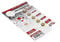 SOS Accessoire Set di iniettori, ugelli gas butano propano universale DIAM. 6 mm per forno, piano cottura 00537505