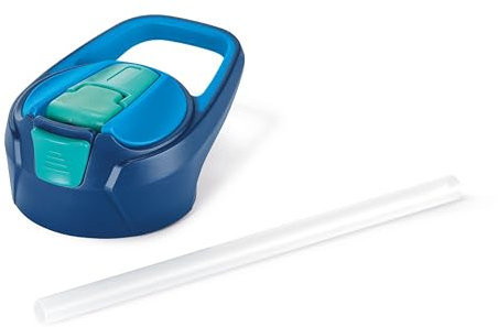 Maped Picnik - Capuchon de Rechange Bleu pour Gourde en Plastique avec Paille - Compatible 580ml et 430ml