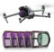 STARTRC Air 3S ND Filter Set für DJI Air 3S Zubehör, 6-Pack Filter-(ND/8/16/32/64/UV/CPL), Neutraldichtefilter Drone Lens Zubehör, Multi Coated HD Optical Glas/Aluminium Rahmen