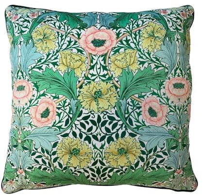 Pyramid International William Morris 'Norwich' 40x40 Cushion - Timeless Decorative Design for Interiors - One Size