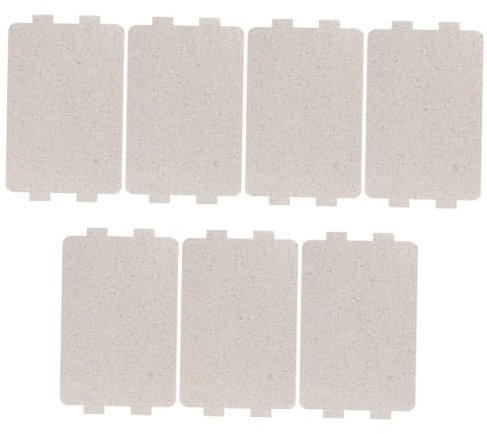 Ciieeo 7 Stück Wellenleiter Glimmerblatt Mikrowellenplatte Hitzebeständig Isolierfolie Ersatzteil Für Mikrowellenherde Zuschneidbar Temperaturbeständig