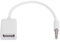 Générique Câble Jack 3,5 mm - 4 Pôles Mâle vers USB Femelle - AUX Câble Adaptateur Convertisseur De Câble Audio pour Appareils avec Prise Audio AUX