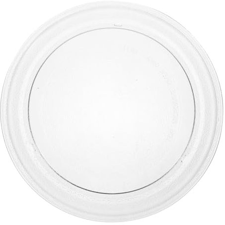 KOCKSHION Plato de Vidrio para Microondas de Repuesto para Platos de Cocina Compatible Mayoría de Microondas de Limpiar y Práctico