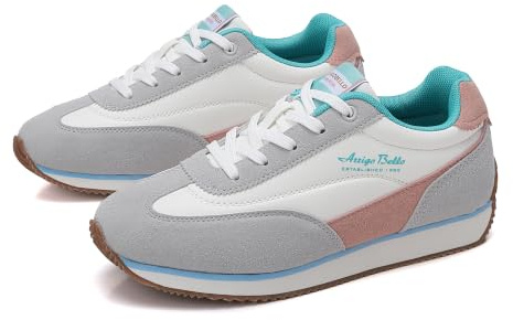 ARRIGO BELLO Basket Femme Chaussure Sport Running Shoes Marche Sneakers | Antidérapant,Respirant,Toute saison,Casual Fashion,Confort Léger,Marche Courte ou Longue Distance