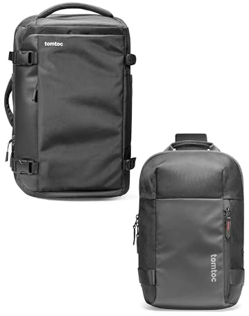 tomtoc Travel Backpack 40L with a Compact EDC Sling Bag for Nintendo Switch 2 2025,11-inch iPad Air M3/Pro M4