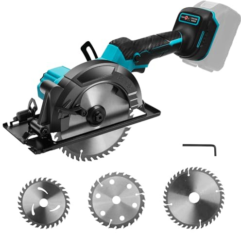 Akku Handkreissäge kompatibel mit Makita Akku 18V (Ohne Akku)