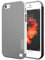 Jeylly iPhone 5S Hülle, iPhone SE Hülle, [3 Farben] Slim Hybrid Impact Robustes weiches TPU & Harter PC Stoßfänger Stoßfeste Schutzhülle für rutschfeste Hülle für Apple iPhone 5 / 5s / SE - Hellgrau