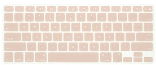 Se7enline Compatible with Old MacBook Air 13, MacBook Pro 13 15 17 with/without Retina Display Unique Ultra Thin Keyboard Cover Pink Keyboard Skin Protector US Layout, Rose quartz (Baby Pink)