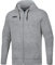 JAKO Damen Kapuzenjacke Base, Hellgrau-Meliert, 44