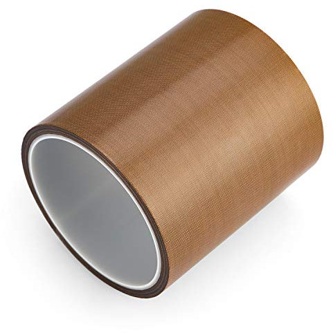 Teflon Band/PTFE Band,High Temp Klebeband für Vakuumiermaschine, Hand- oder Impulsversiegelung - Geeignet für FoodSaver, Seal A Meal, Weston, Cabella's (4 in * 33 ft)