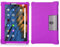 QYiD Funda para Lenovo Yoga Tab 3 8, Funda de Silicona Suave a Prueba de Golpes Protectora Cubrir Cover para Lenovo Yoga Tab 3 8 YT3-850F YT3-850M YT3-850L 8 Pulgadas Tablet, Púrpura