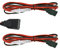 ZWEHKD CB Radio Power Cord 3 Pin 2-Wire CB Power Cords with 15A Fused Replacement Power Cord for Cobra Uniden Galaxy Mobile CB Radio (2 Pack)