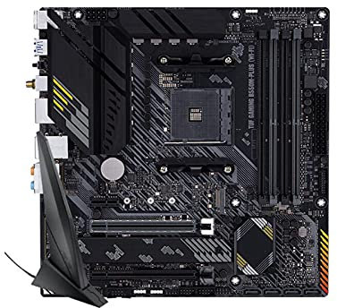 Auqquce Carte mère Convient pour ASUS TUF Gaming B550M-PLUS WI-FI Carte mère d'ordinateur DDR4 Support AM4 Ryzen Carte mère de Bureau CPUCarte mère Gaming