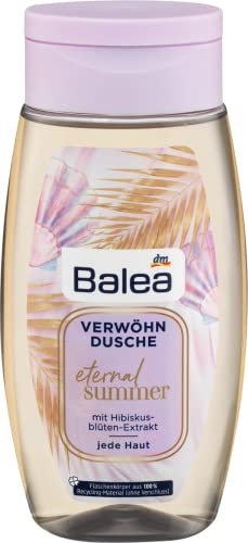 Balea Duschgel Verwöhndusche Eternal Summer mit Hibiskusblüten-Extrakt, 250 ml (Limited Edition)