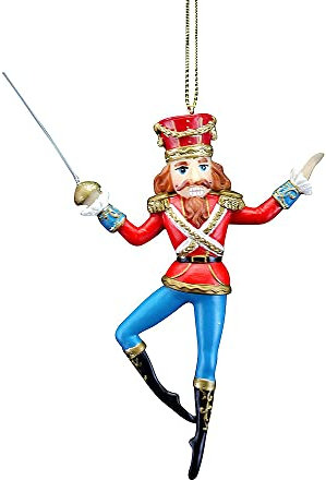 Crafty Capers Nutcracker Ballet Hanging Ornament | Christmas Tree Decorations | Gisela Graham