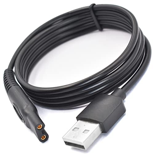BOEEA Rasierer Ladegerät kompatibel mit Brightup/Ufree/VIKICON Bartschneider Haarschneidemaschinen,5V USB Ladekabel