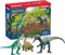 SCHLEICH 72203 | Dinosaurs Angriff des Dinosaurier Trios Dinosaurier Spielzeug ab 5 Jahre Dinosaurier Set aus 3 Dinosaurier Figuren | Dino Spielzeug Set | exklusiv bei Amazon