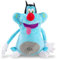 Plüschtier 37cm Cartoon Fat Cat für Kinder Geburtstag Familie Dekoration Kind Geschenk Spielzeug