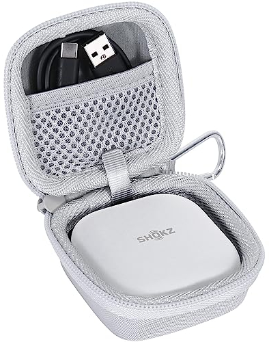 co2CREA Storage Carry Travel Hard Case for SHOKZ OpenFit/OpenFit Air Open-Ear True Wireless Bluetooth Headphones, (Case only,Without Earbuds)