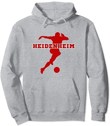 Heidenheim Fussball Fan Pullover Hoodie