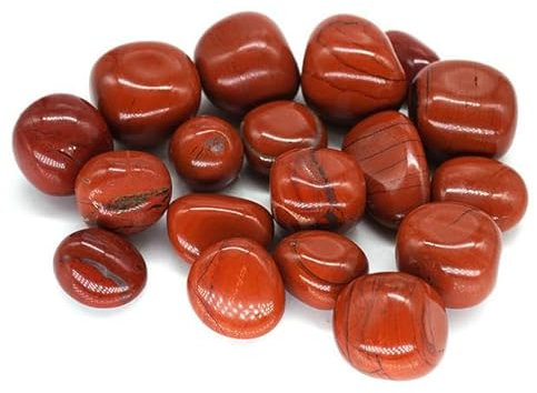 Cristal Naturel Améthyste Rose Quartz Gravier Polissage Irrégulier Spécimen Minéral Reiki Guérison Pierre Dégringolée Aquarium Décor À La Maison-Jaspe Rouge-R-500g