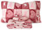 Morbidissimi Completo lenzuola Sweet in Pile dimensioni varie J926 Singolo ROSA