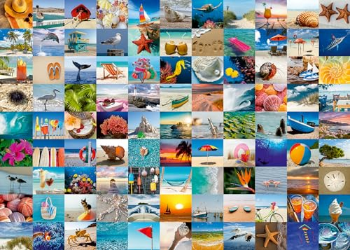 Ravensburger 99 Seaside Moments 1000 Teile Puzzle für Erwachsene - 12000410 - Handwerkliches Werkzeug, Made in Germany, jedes Teil zusammen