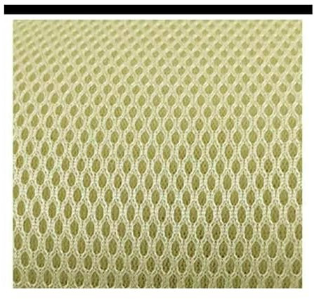 Rejilla Altavoces,Paño de Malla para Altavoz Tela de malla sándwich 3D gruesa por metro for cojín, zapato decorativo, bricolaje, poliéster liso esponjoso, suave, transpirable, rojo (Color : Light kha